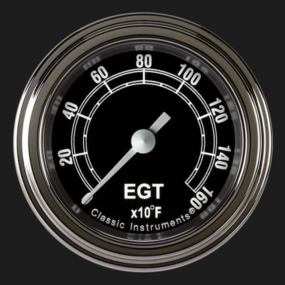 Traditional 2 1_8_ Exhaust Gas Temp. Gauge TR198SLF